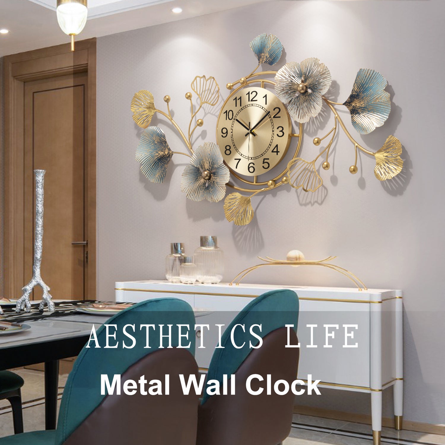 Metal Wall Clock